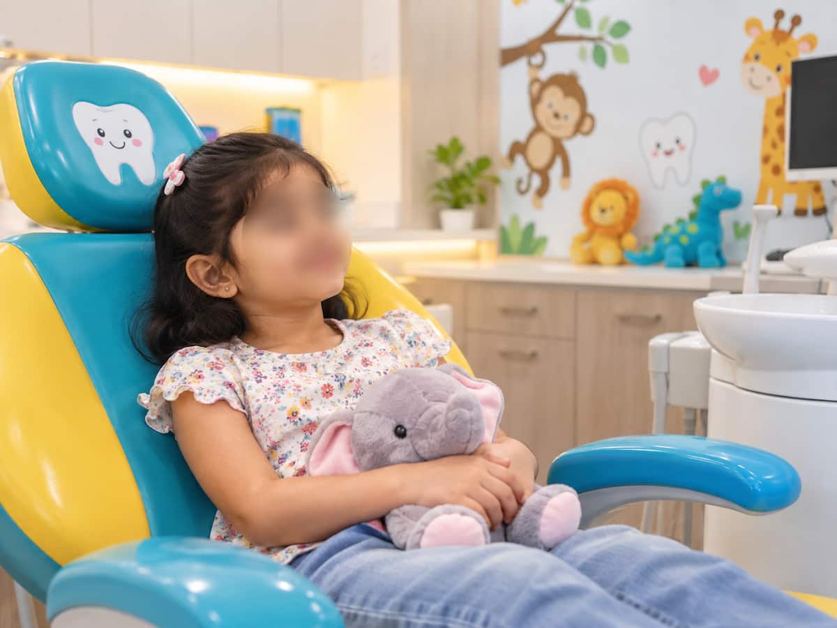 Pediatric dental checkup for children at Elysian Dental Care, Kondapur