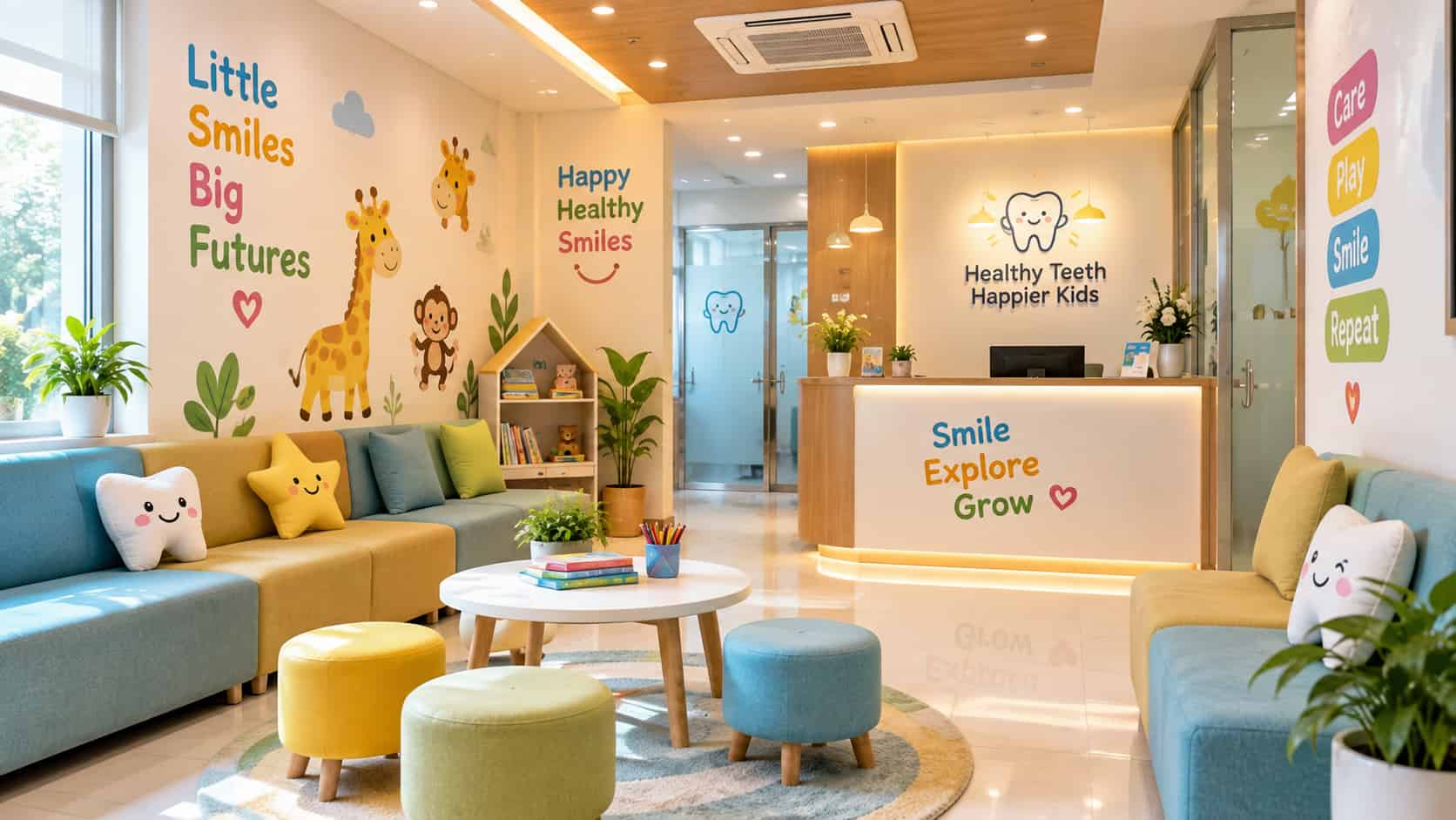 Dr. Kiranmayi pediatric dentistry at Elysian Dental Care, Kondapur